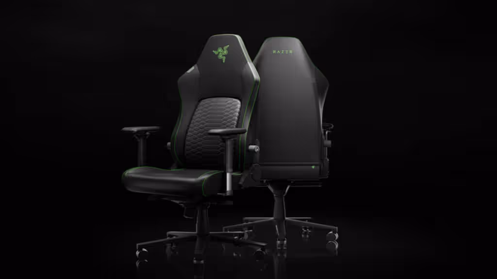 Razer Iskur V2 NewGen face dos