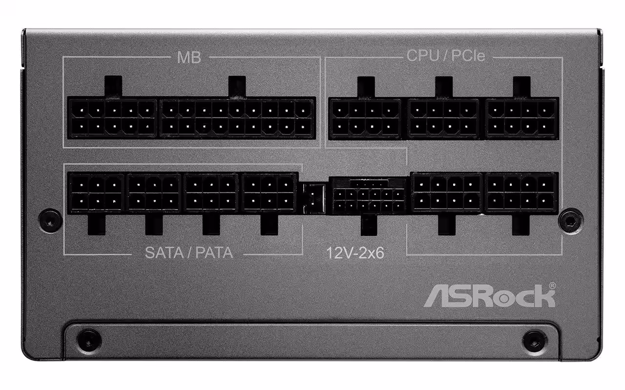 ASRock SL-P : alimentations ATX 3.1 Platinum, Cybenetics A, 850–1200 W