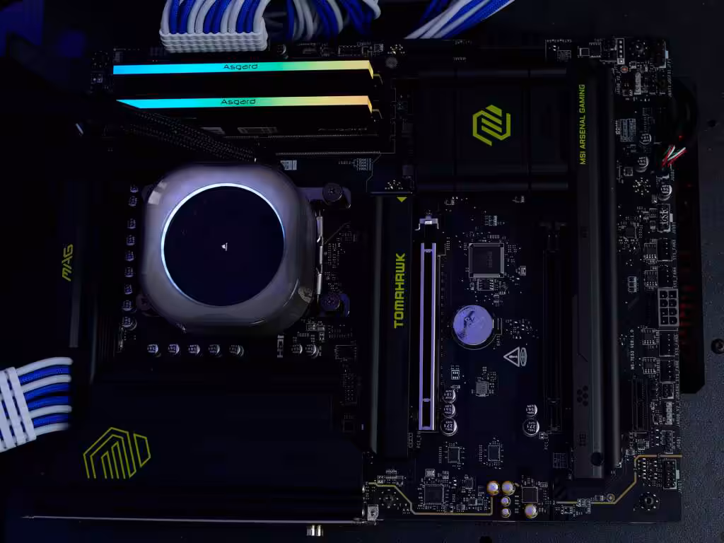 b850 tomahawk banc d'essais