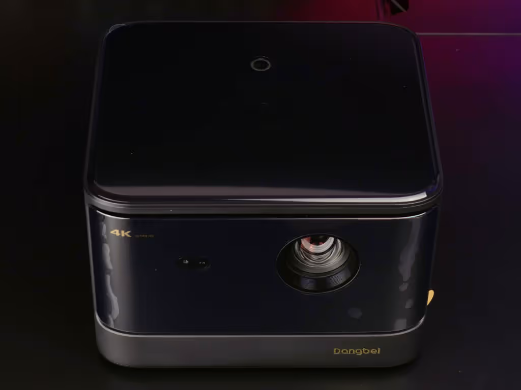 dangbei dbox02 vue du haut bouton de mise sous tension