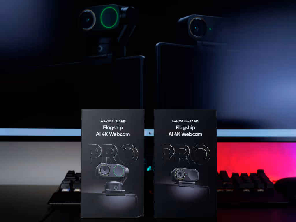 insta360 link 2 pro 2c pro boites