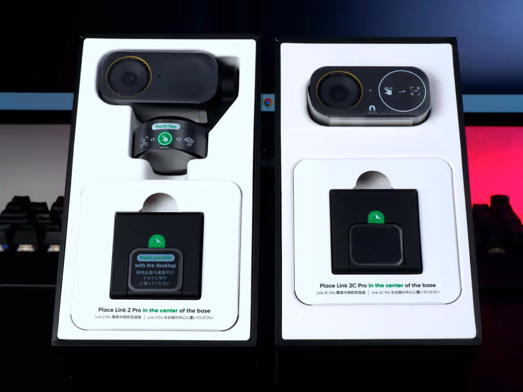 insta360 link 2 pro 2c pro boites ouvertes