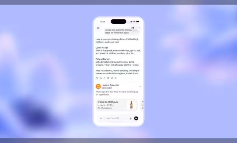 OpenAI teste des annonces dans ChatGPT : inventaire premium, mesure limitée 1 OpenAI teste des annonces dans ChatGPT : inventaire premium, mesure limitée