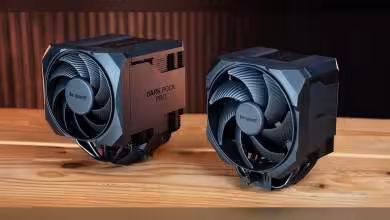 Ventirads be quiet! Dark Rock 6 et Dark Rock Pro 6 sur table en bois