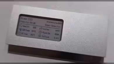 Boîtier SSD Colorii avec écran E‑ink : infos SMART, USB‑C double et 100W PD