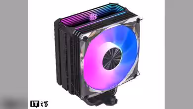 Galax B6 : ventirad 6 caloducs ARGB, design compact dès 22 €