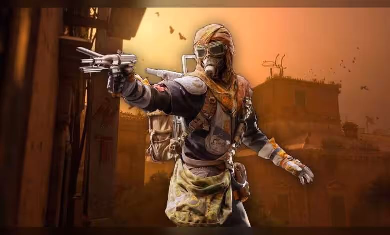 GeForce 591.86 WHQL : support day-one, DLSS 4 MFG pour Endfield, correctifs clés 1 Personnage de jeu vidéo en tenue post-apocalyptique avec arme futuriste.