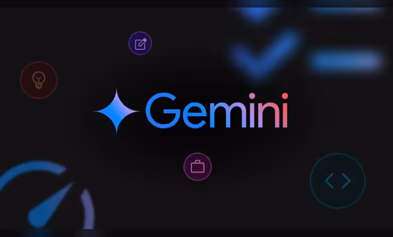 Google Gemini teste un rappel de pause automatique pour limiter les sessions longues 1 Logo Google Gemini avec icônes colorées en arrière-plan