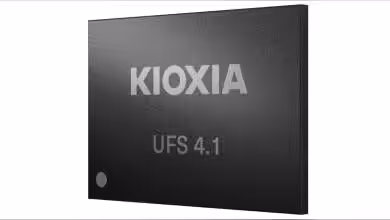 QLC UFS 4.1 Kioxia : échantillons mobiles haute capacité, +95 % en écritures aléatoires