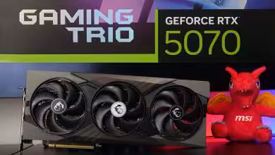 test msi geforce rtx 5070 12g gaming trio oc