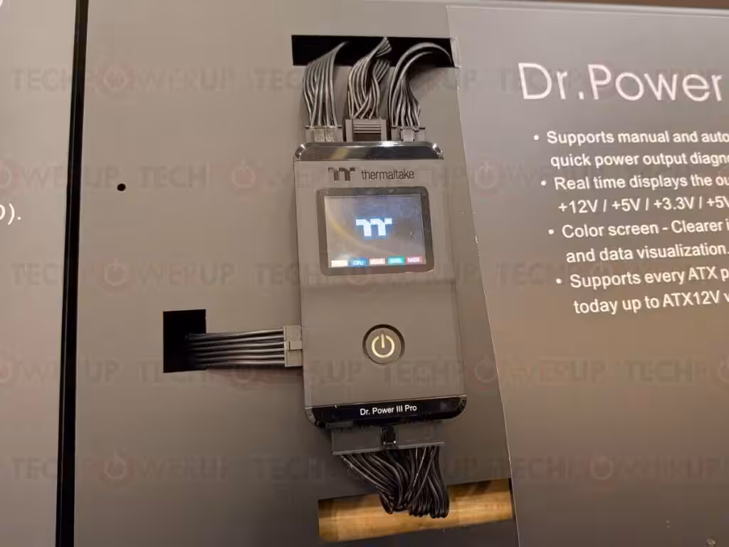 Thermaltake CES 2026 : nouvelles alimentations AX 3000 W, Toughpower i1650 et Dr. Power III Pro