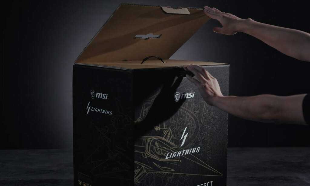 Carte graphique MSI GeForce RTX™ 5090 32G LIGHTNING Z box 01