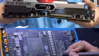 RTX 3080 Ti Colorful fracassée