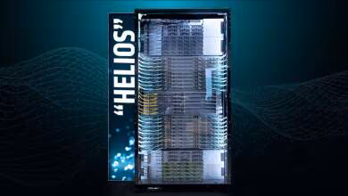 AMD Helios MI455X : un système rack-scale UALink repoussé face à Rubin