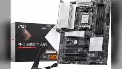 Carte mère MSI PRO B850-P WIFI avec packaging et antenne