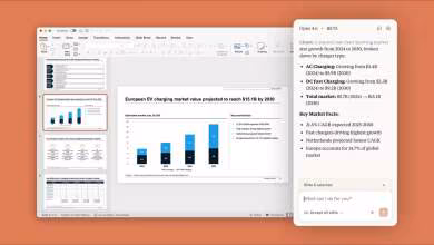 Présentation PowerPoint sur la croissance du marché des véhicules électriques avec outil d'assistance.