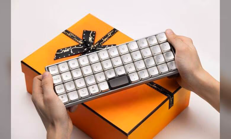 Awekeys Air : Keycaps Métal Low-profile