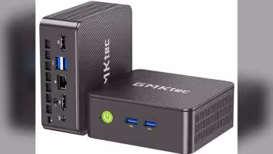 Mini PC GMKtec NucBox G3 Pro avec ports USB, HDMI et design compact