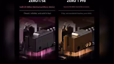 Comparaison des switchs Kailh 20M et Huano 100M dans des souris gaming.