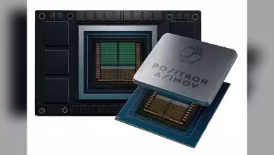 Puce Positron Asimov ASIC avec design mémoire-first