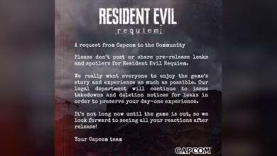 Capcom demande l’aide de la communauté face aux fuites Resident Evil Requiem