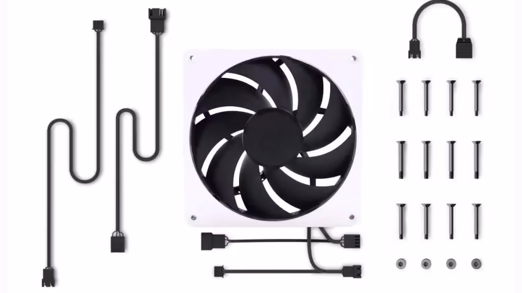 Alphacool Apex Stealth Metal 140 mm : la série Stealth s’étend avec un nouveau format 4 Alphacool Apex Stealth Metal blanc