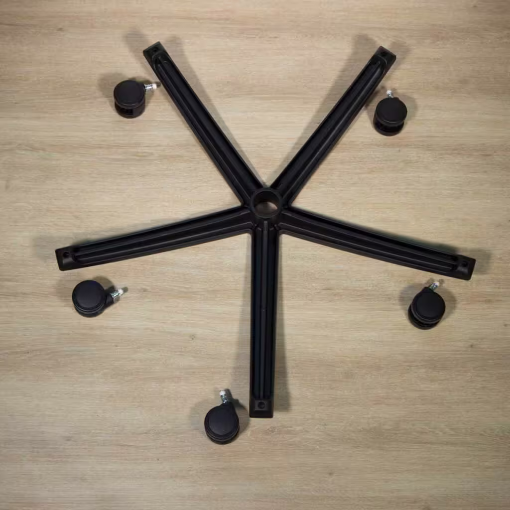 DXRacer Martian XL assemblage base roulettes