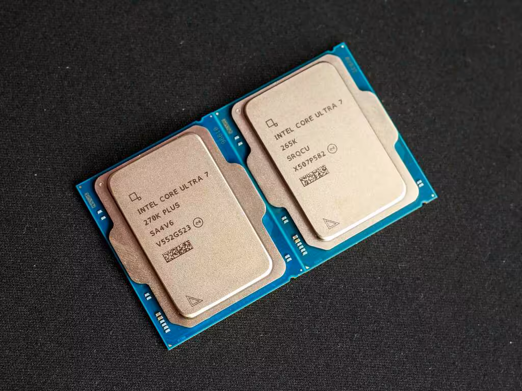 Intel Core Ultra 7 270k plus vs 265k