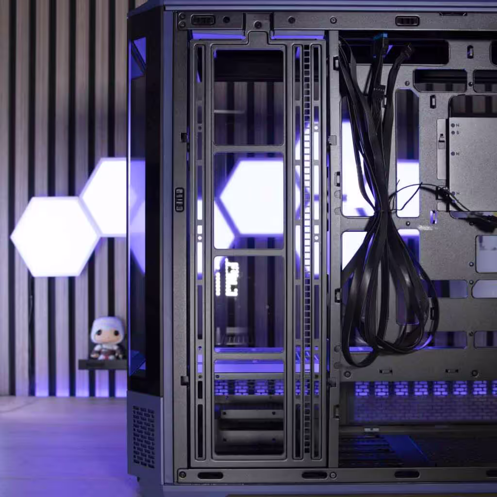 Thermaltake View 600 TG emplacement ventilateurs gauche