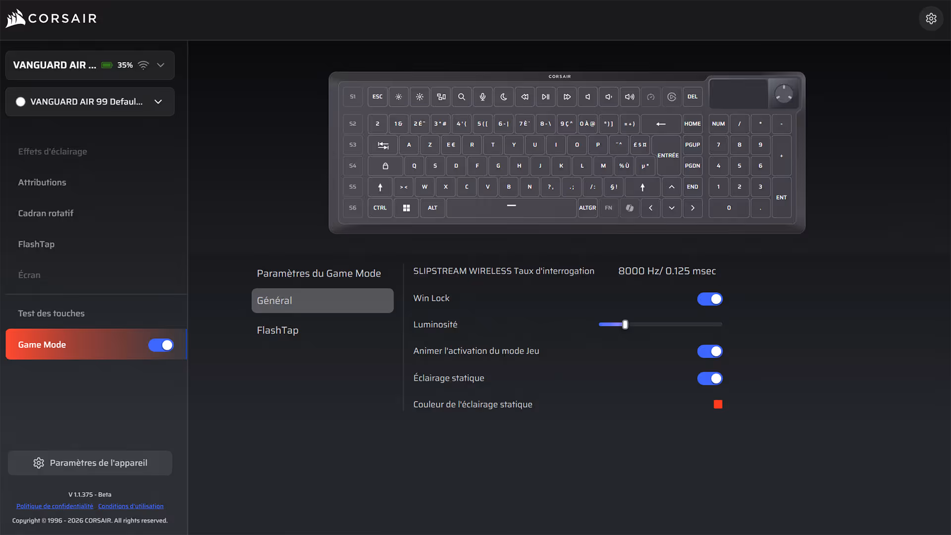 corsair vanguard air 99 wireless web hub 05