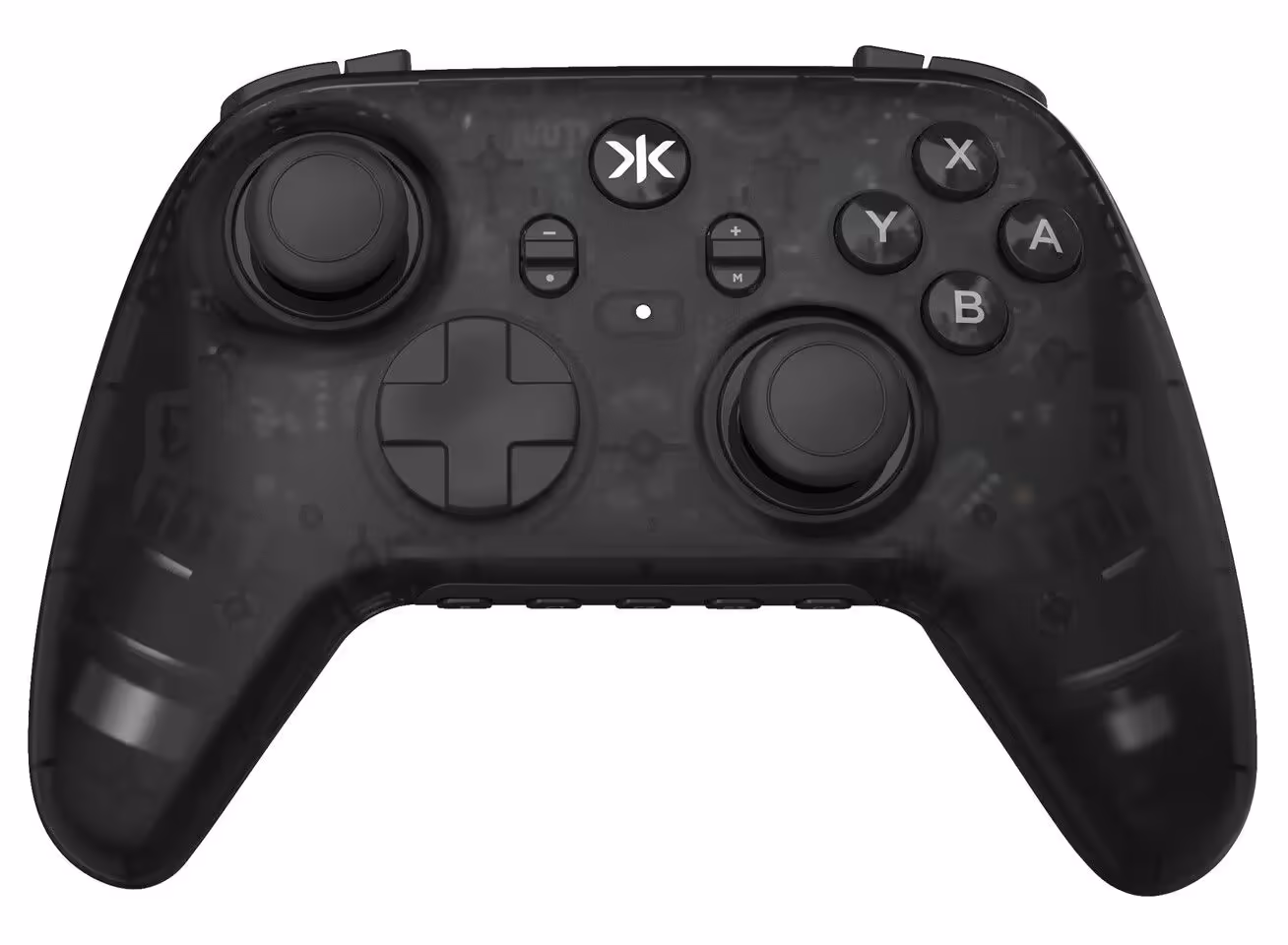 Manette noire CRKD ULT PRO avec boutons et sticks analogiques visibles.