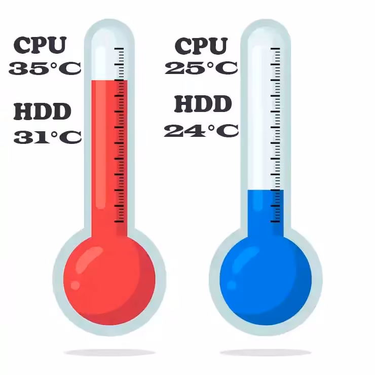 nas asustor drivestor 4 gen2 temp cpu hdd