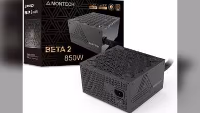 Alimentation Montech Beta 2 850W avec packaging ATX 3.1 Ready