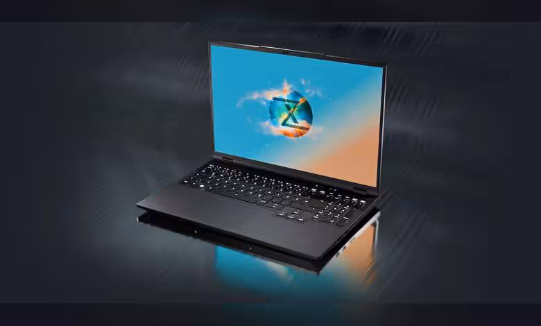 TUXEDO InfinityBook Max 16 AMD : Ryzen AI 9 HX 370 et GeForce RTX 5070, Linux prêt à l’emploi 1 Ordinateur portable TUXEDO InfinityBook Max 16 avec écran coloré, fond sombre professionnel