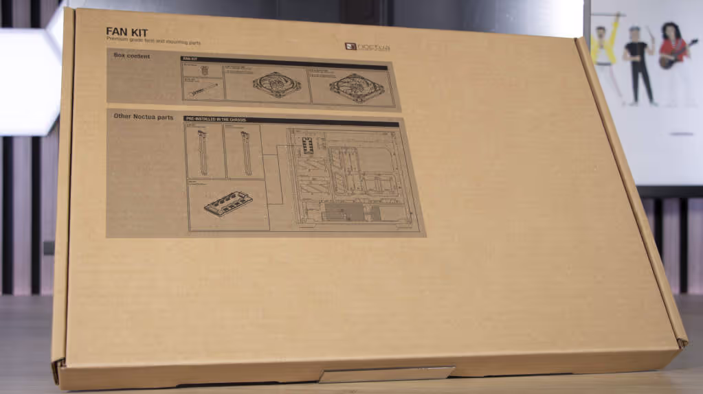 Antec Flux Pro Noctua Edition carton ventilateurs 1