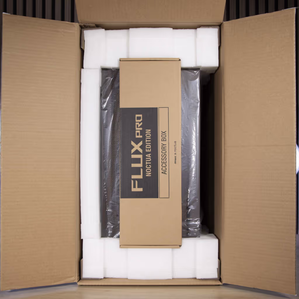 Antec Flux Pro Noctua Edition déballage
