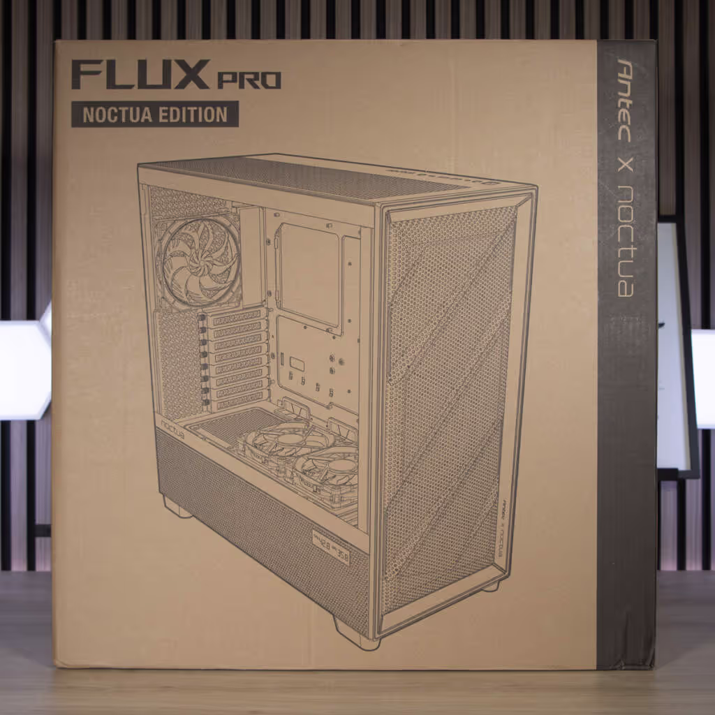 Antec Flux Pro Noctua Edition emballage face avant