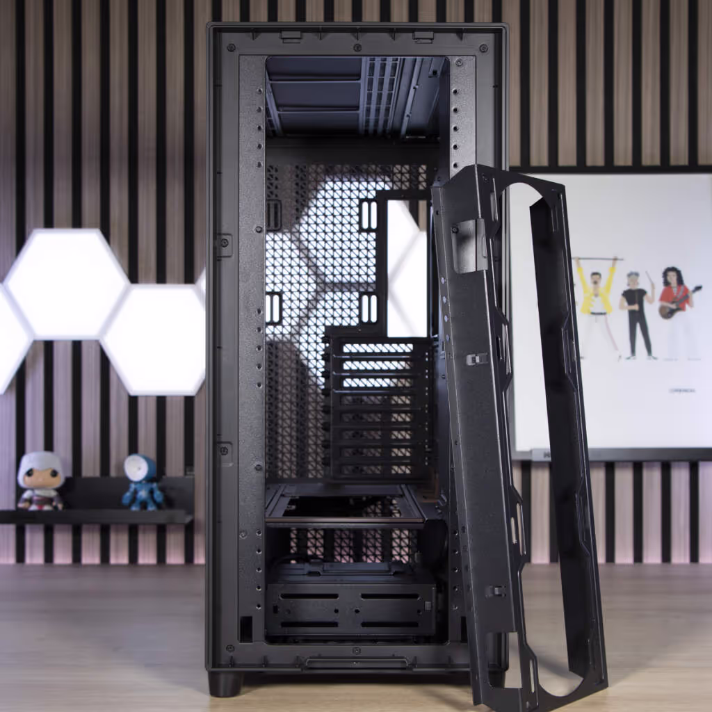 Antec Flux Pro Noctua Edition façade support amovible
