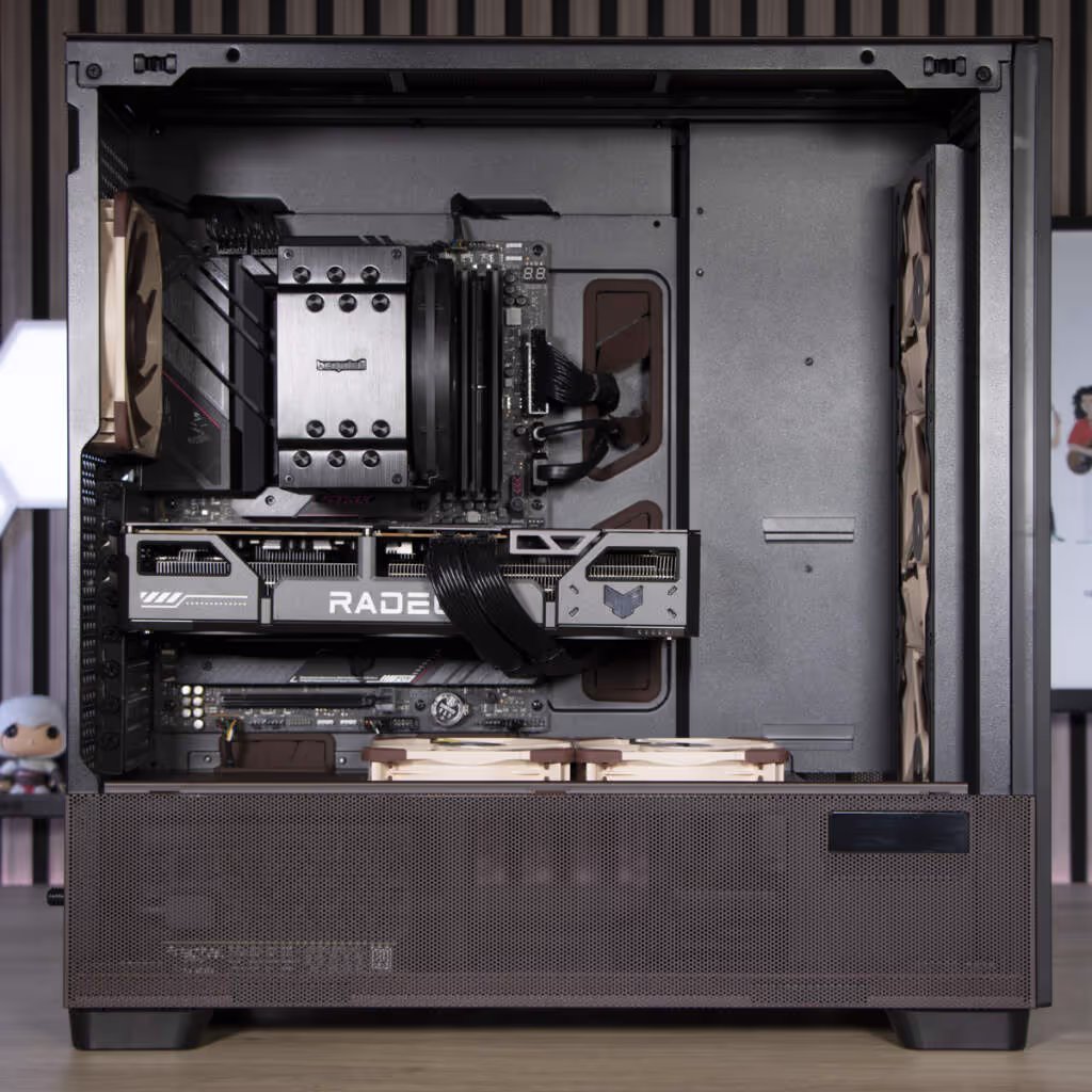 Antec Flux Pro Noctua Edition montage chambre principale