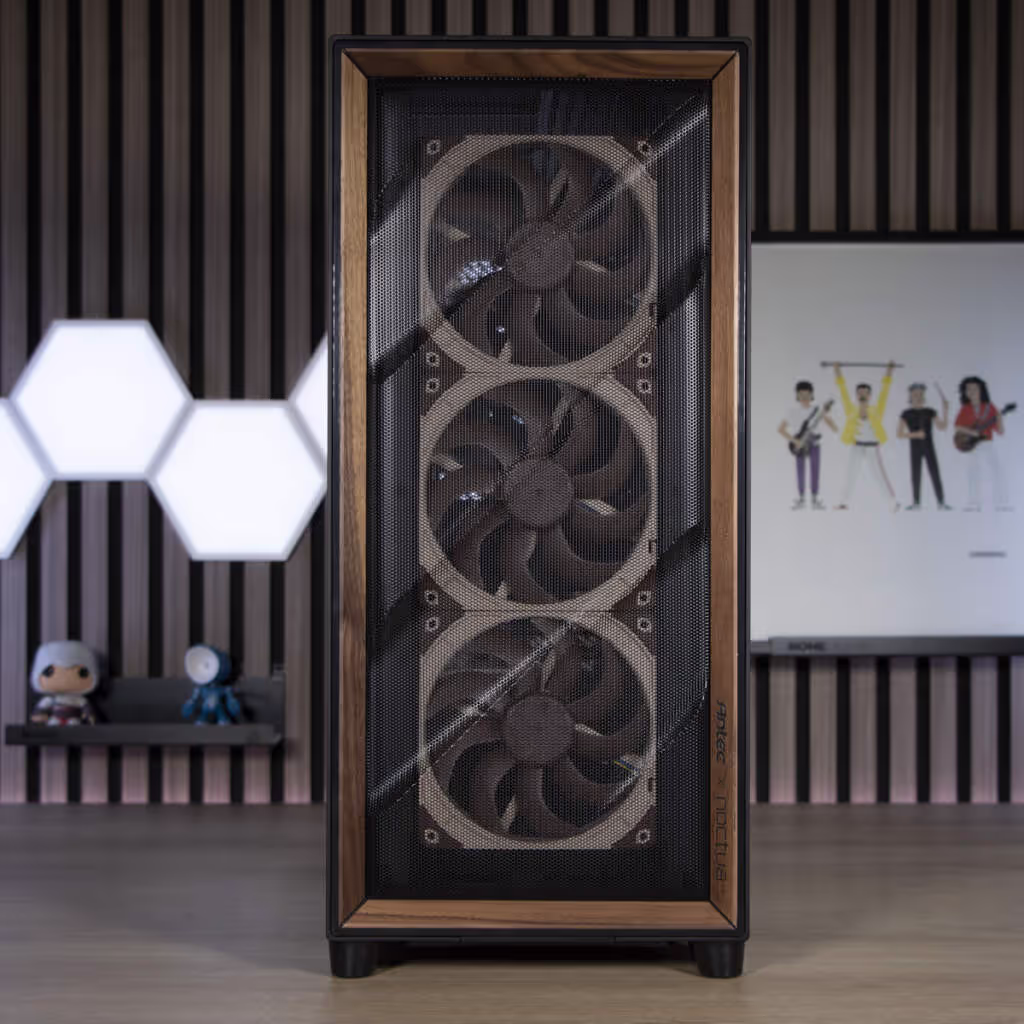 Antec Flux Pro Noctua Edition montage façade
