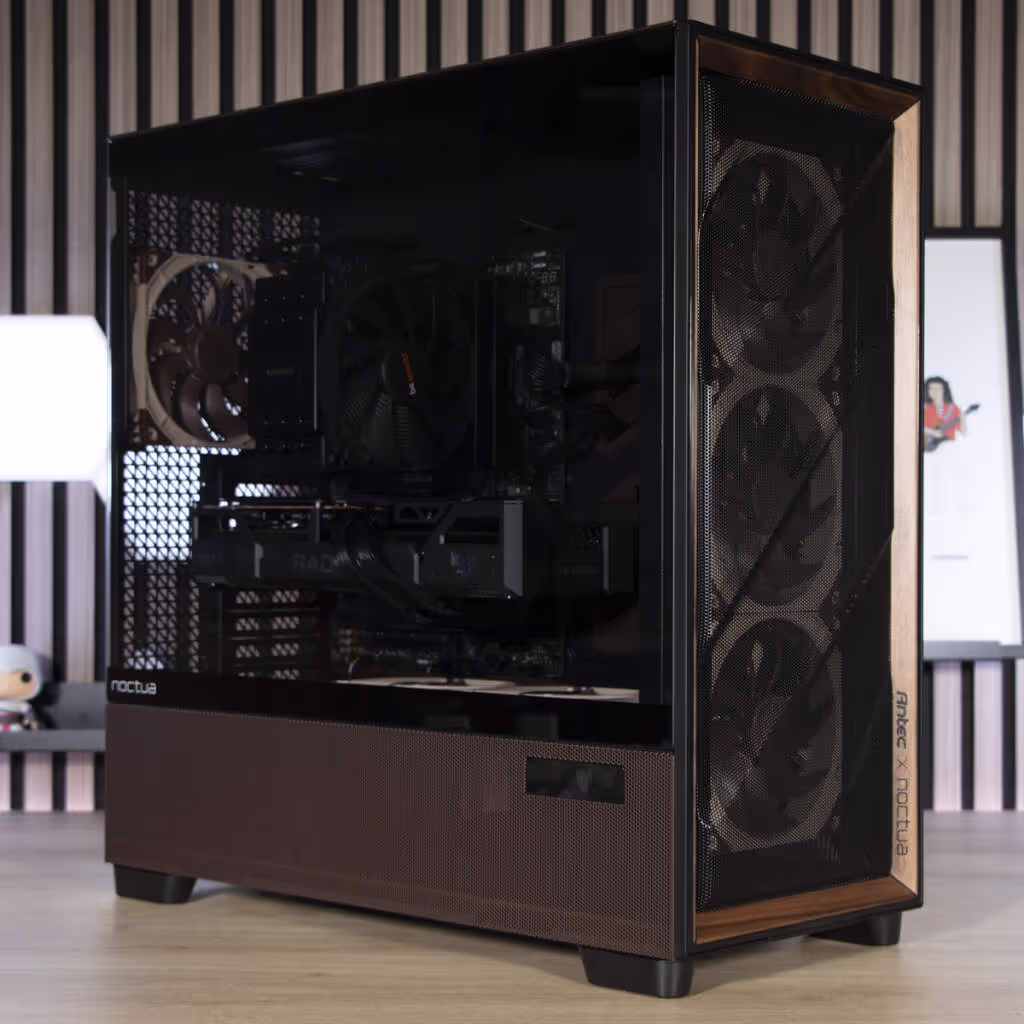 Antec Flux Pro Noctua Edition montage paroi verre (2)