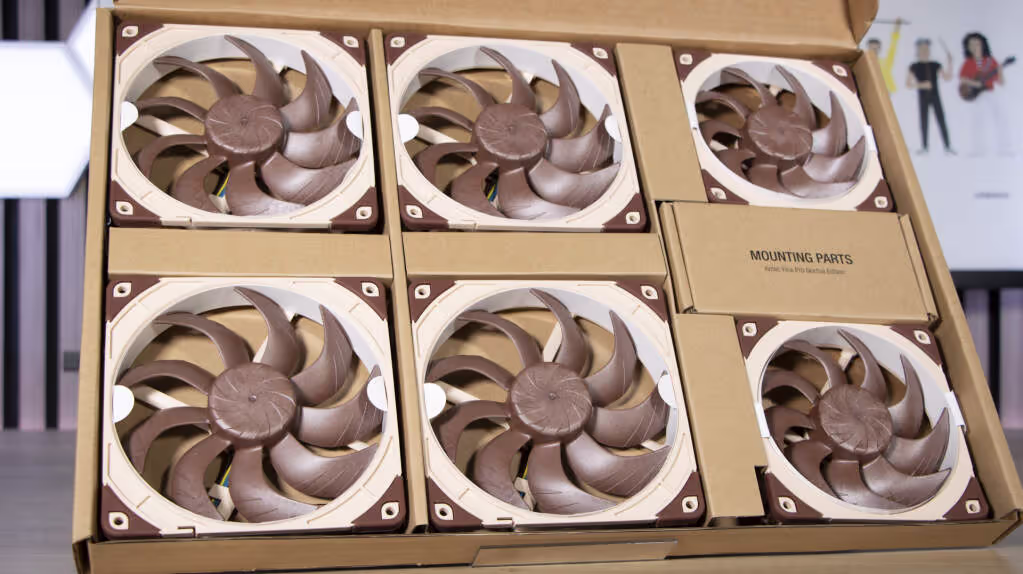 Antec Flux Pro Noctua Edition ventilateurs