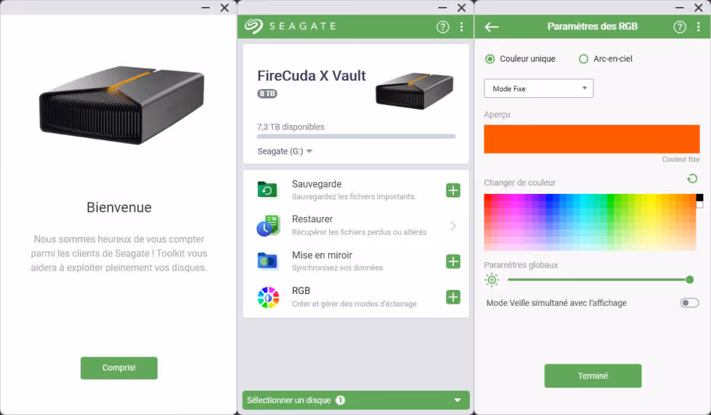 Seagate FireCuda X Vault toolkit