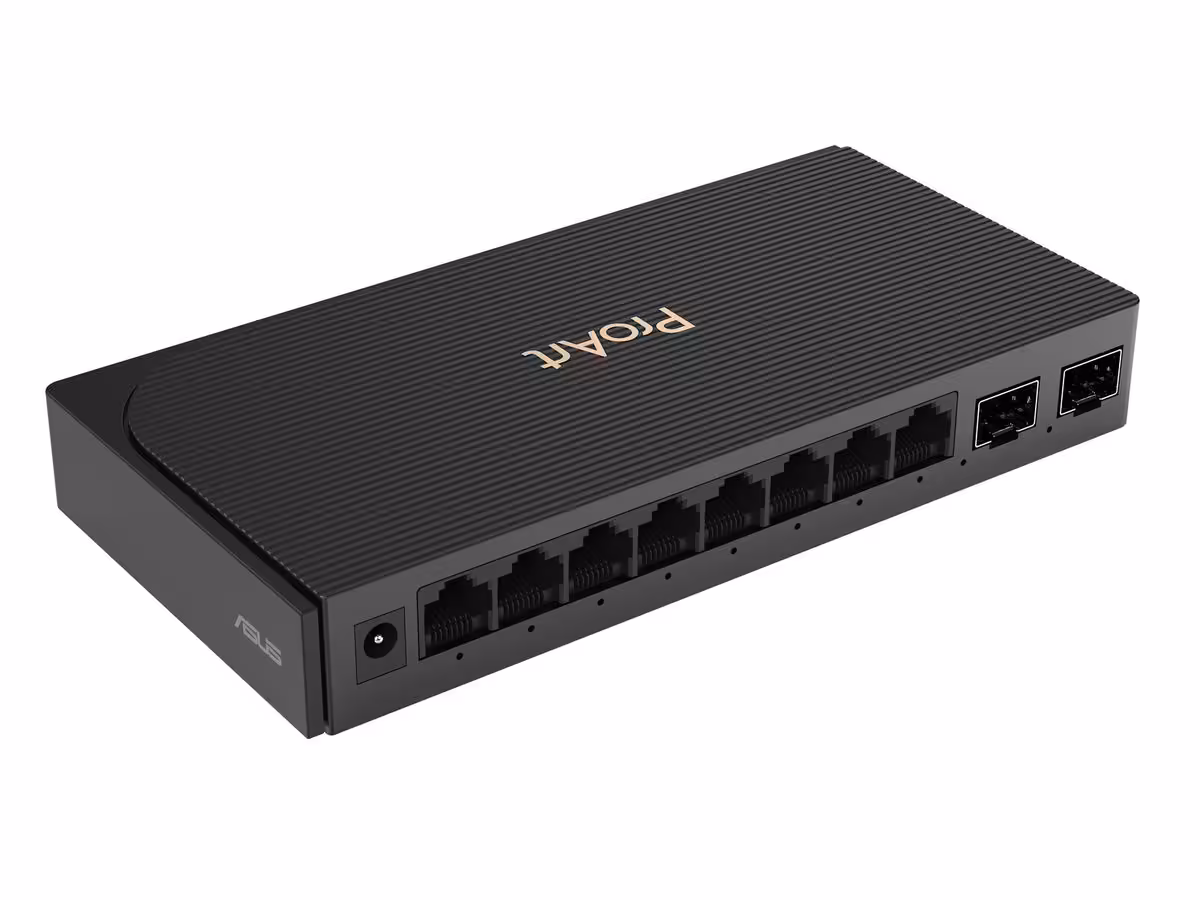 ASUS ProArt Router PRT-BE5000 et Switch PQG-U1080 apportent Wi‑Fi 7 et multi‑gig au studio 2 ASUS ProArt Router PRT-BE5000 et Switch PQG-U1080 apportent Wi‑Fi 7 et multi‑gig au studio