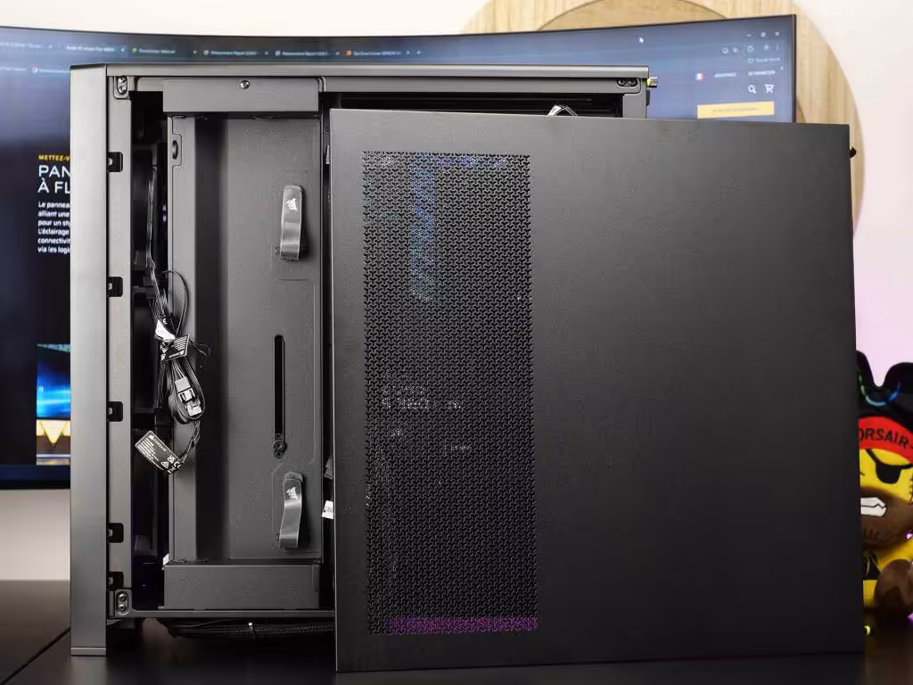 frame 4000x panneau droit steel mesh