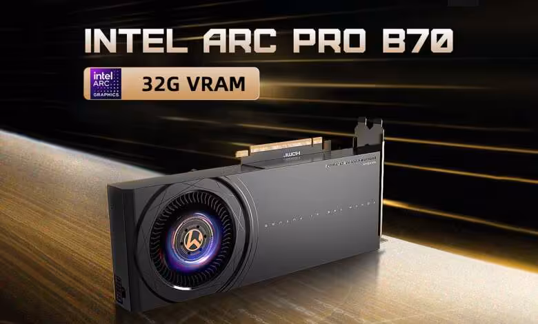 Intel Arc Pro B70 : numéro 1 des ventes workstation sur Newegg dès le lancement 1 intel arc pro b70
