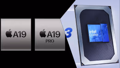 intel wildcat lake 5 320 vs a19 pro