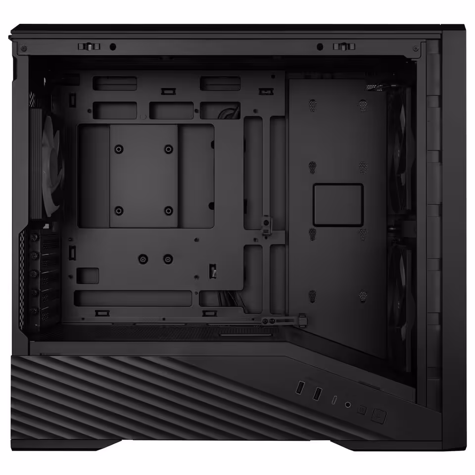 Intérieur du boîtier Lian Li VECTOR V150 INF sans composants