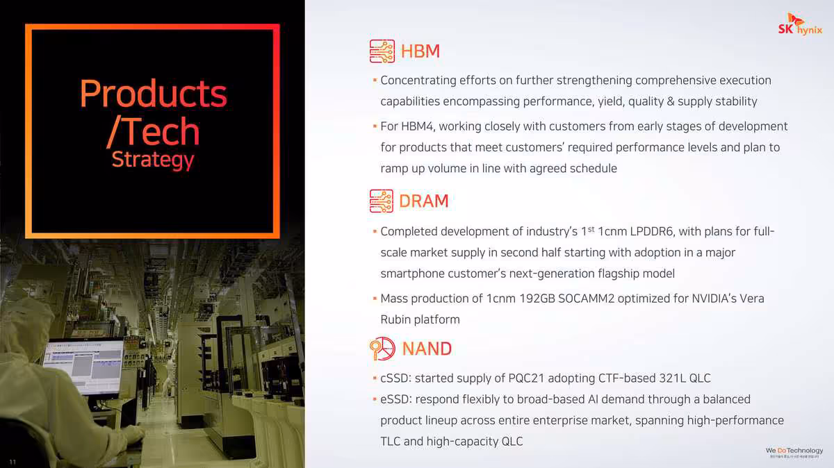 SK hynix signe un trimestre record à 52,6 billions de wons porté par l’IA et la HBM
