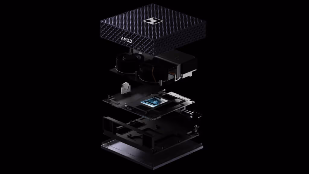 Ryzen AI Halo : le mini PC AMD à 3 999 $ avec 128 Go vise l'IA locale sous Windows 2 AMD Ryzen AI Halo 0&